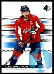 2019-20 SP Blue Alex Ovechkin #100 Washington Capitals
